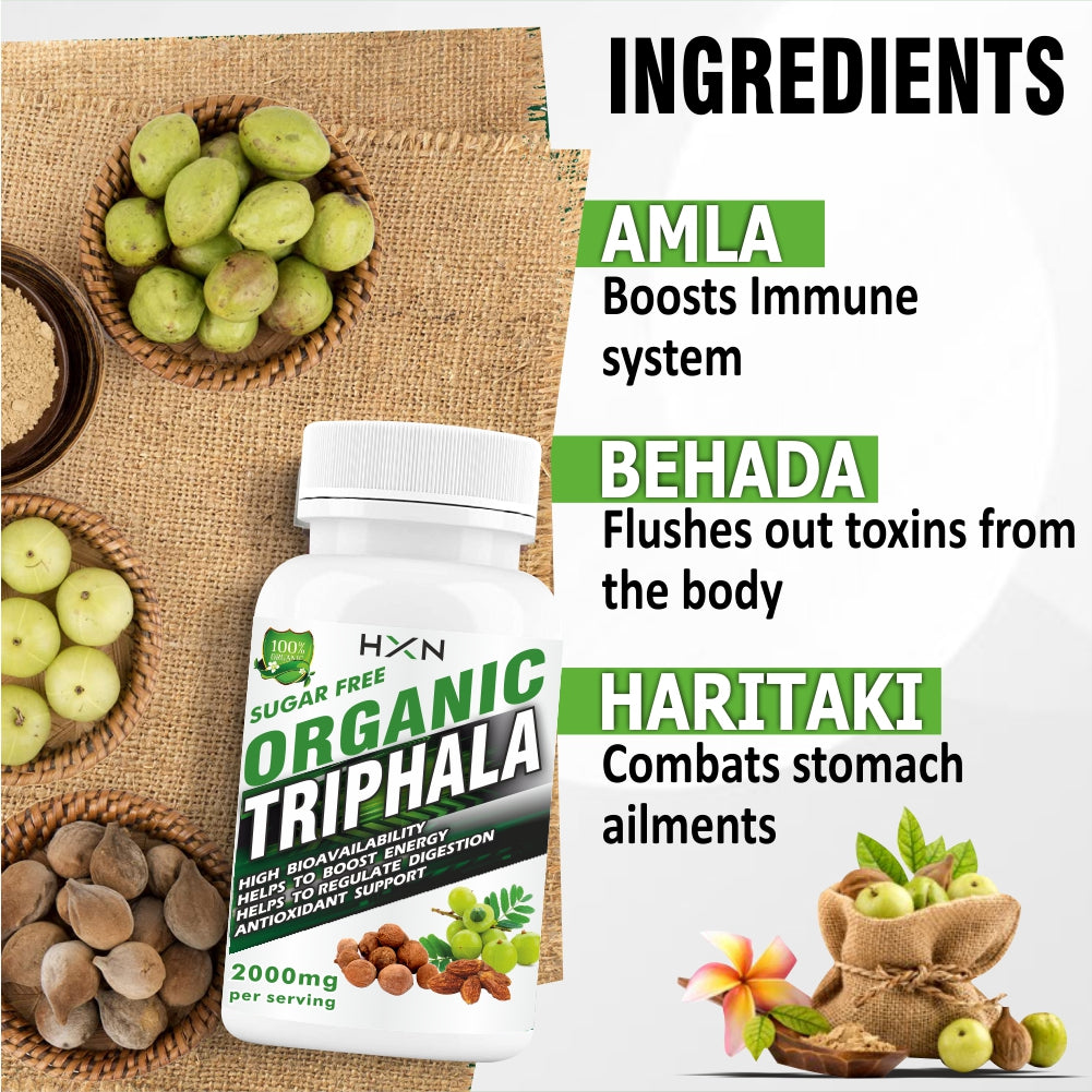 HXN Triphala Powder 120 Tablet