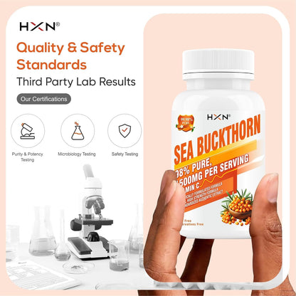 HXN Seabuckthorn Sea Buckthorn 1500mg -60