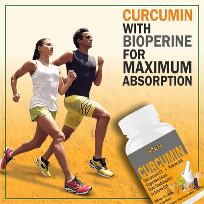HXN Curcumin Supplements Tablets 60 Tablets