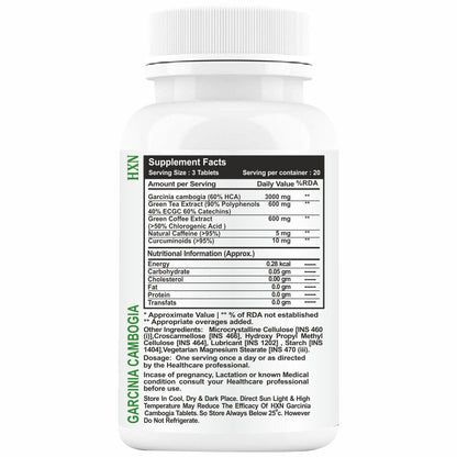 HXN Weight loss products For Women 60 Tablets