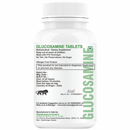HXN Glucosamine Hcl 60 Tablets