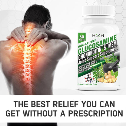 HXN Glucosamine Hcl 60 Tablets