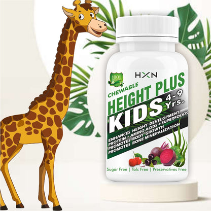HXN Height Increase Medicine For Kids 60 Tablets