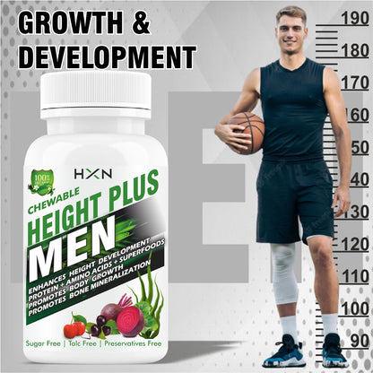 HXN Height Increase for Men 60 Tablets
