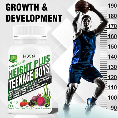 HXN Height Increase Medicine For Boys 60 Tablets