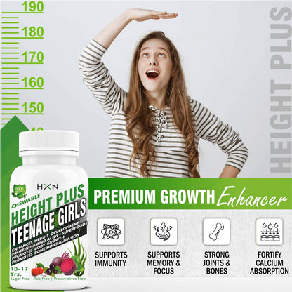 HXN Height Increase For Girls 60 Tablets
