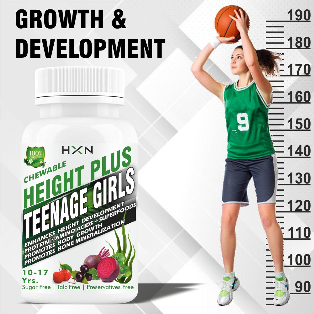 HXN Height Increase For Girls 60 Tablets