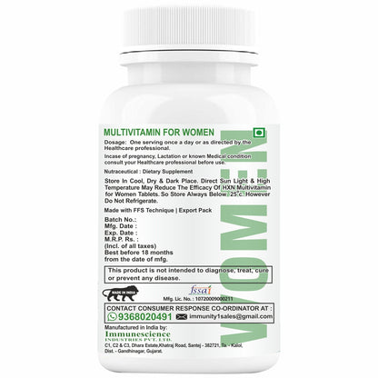 HXN Multivitamin For Women 60 Tablets