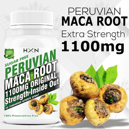 HXN Maca Root Powder 60 Tablets