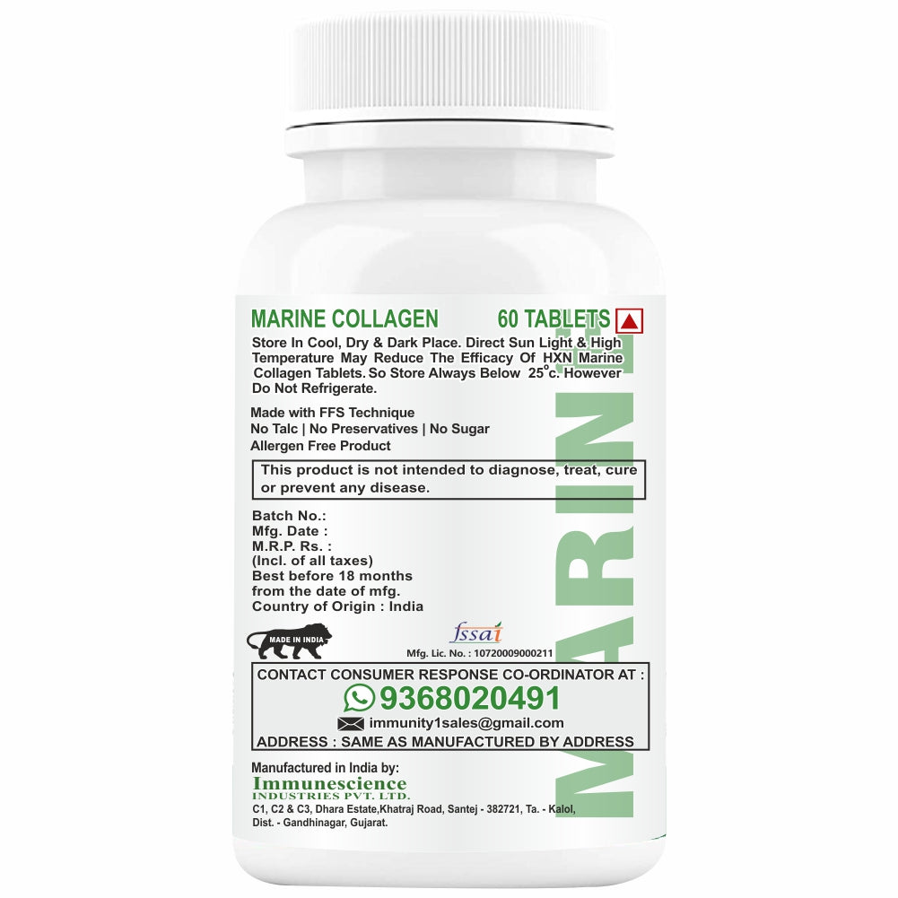 HXN Marine Collagen 60 Tablets