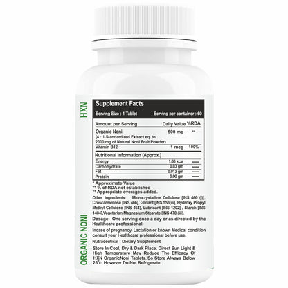 HXN Noni Juice Extract 120 Tablet