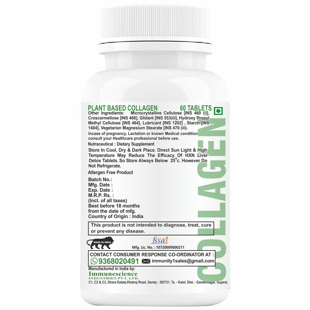 HXN Collagen Tablets For Women 60 Tablets