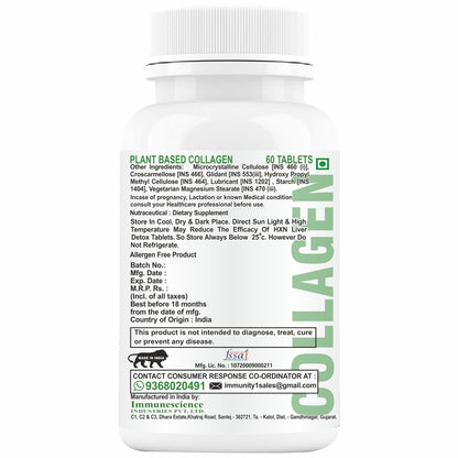 HXN Collagen Tablets For Women 60 Tablets