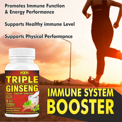 HXN Ginseng Tablets For Men 60 Tablets