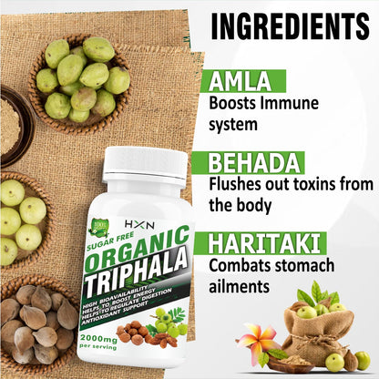 HXN Triphala Powder 120 Tablet