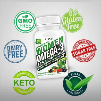 HXN Omega 3 Fatty Acid for women 60 Tablets